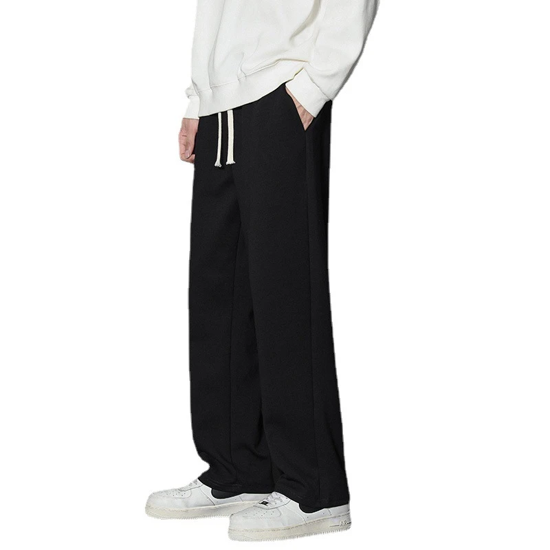 Pantalones de Jogging sueltos informales para hombres y mujeres, pantalones de chándal masculinos, Pantalones rectos para exteriores, pantalones ligeros para correr, otoño y primavera - imagen 5