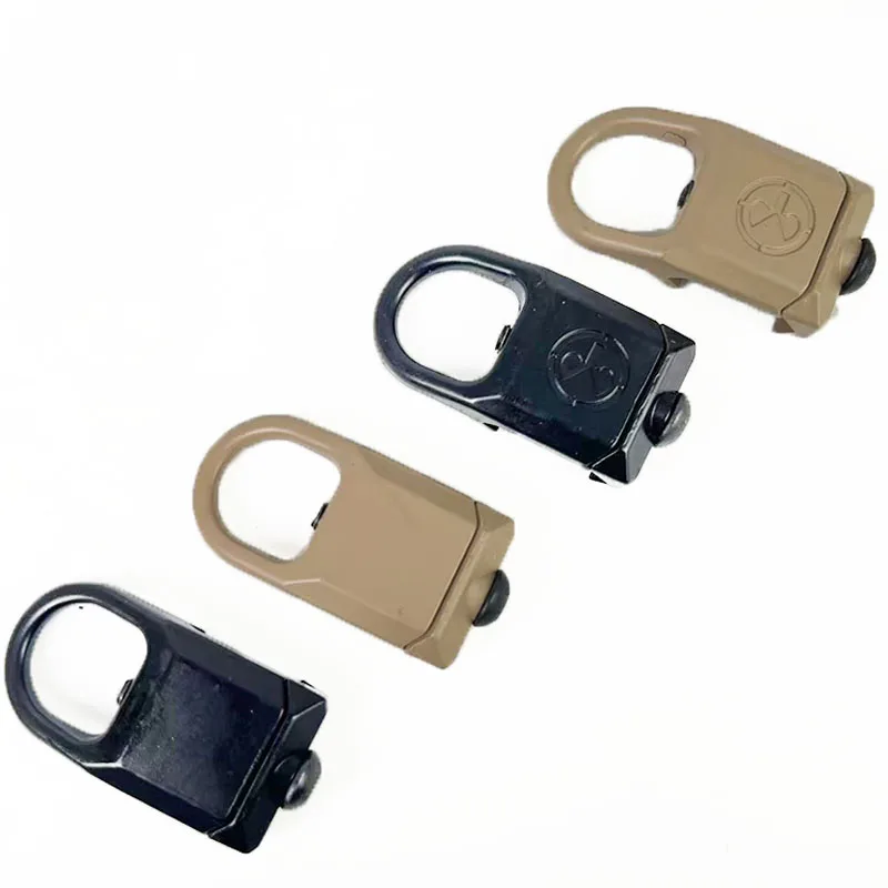 GBB-eslinga QD táctica de liberación rápida, montaje de alcance giratorio, accesorio de caza apto para riel de 20mm, adaptador de fijación QD