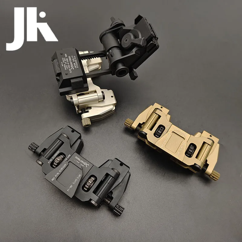 SOTAC Binocular Bridge NVG Mount System, accesorios para casco táctico, hecho de aluminio CNC para casco rápido de montaje L4G24 - imagen 2