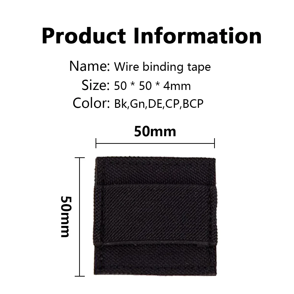 Correa de arnés de cables para auriculares tácticos, organizador elástico, arnés de cables para auriculares, pegatina de bucle de gancho, accesorios para chaleco y casco - imagen 2