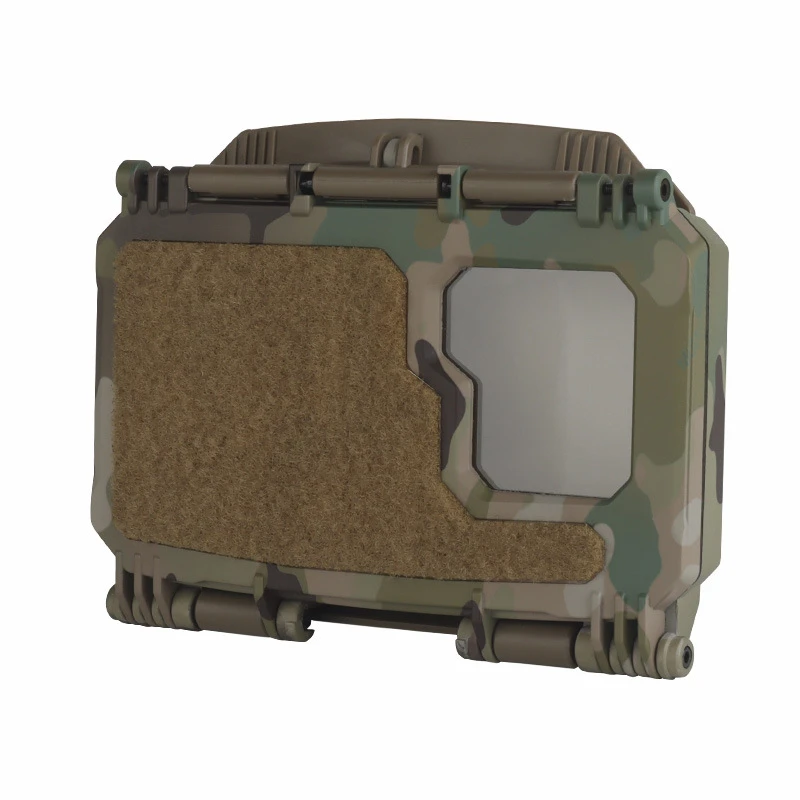 Funda de teléfono táctica Universal V2 PLUS MOLLE, chaleco con mapa, tablero de navegación GPS, soporte para dispositivo para Airsoft, Paintball, caza, juego CS - imagen 5
