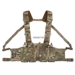 Chaleco táctico MOLLE ligero camuflaje para airsoft y caza