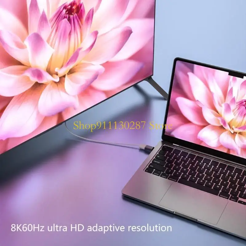 J1HC Soporte adaptador magnético 8K sin costura UHD2.1 8K60Hz 4K120Hz Multi -tamaños adaptador - imagen 4