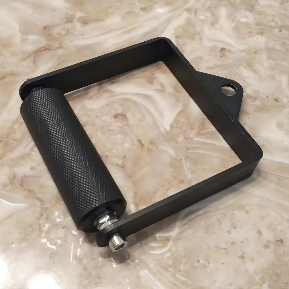 Juego de accesorios de Cable de polea de gimnasio de 6cm, barra de tracción hacia abajo, empuñaduras de mango en D para equipos de Fitness, entrenamiento de lucha de brazos, entrenamiento de pesas