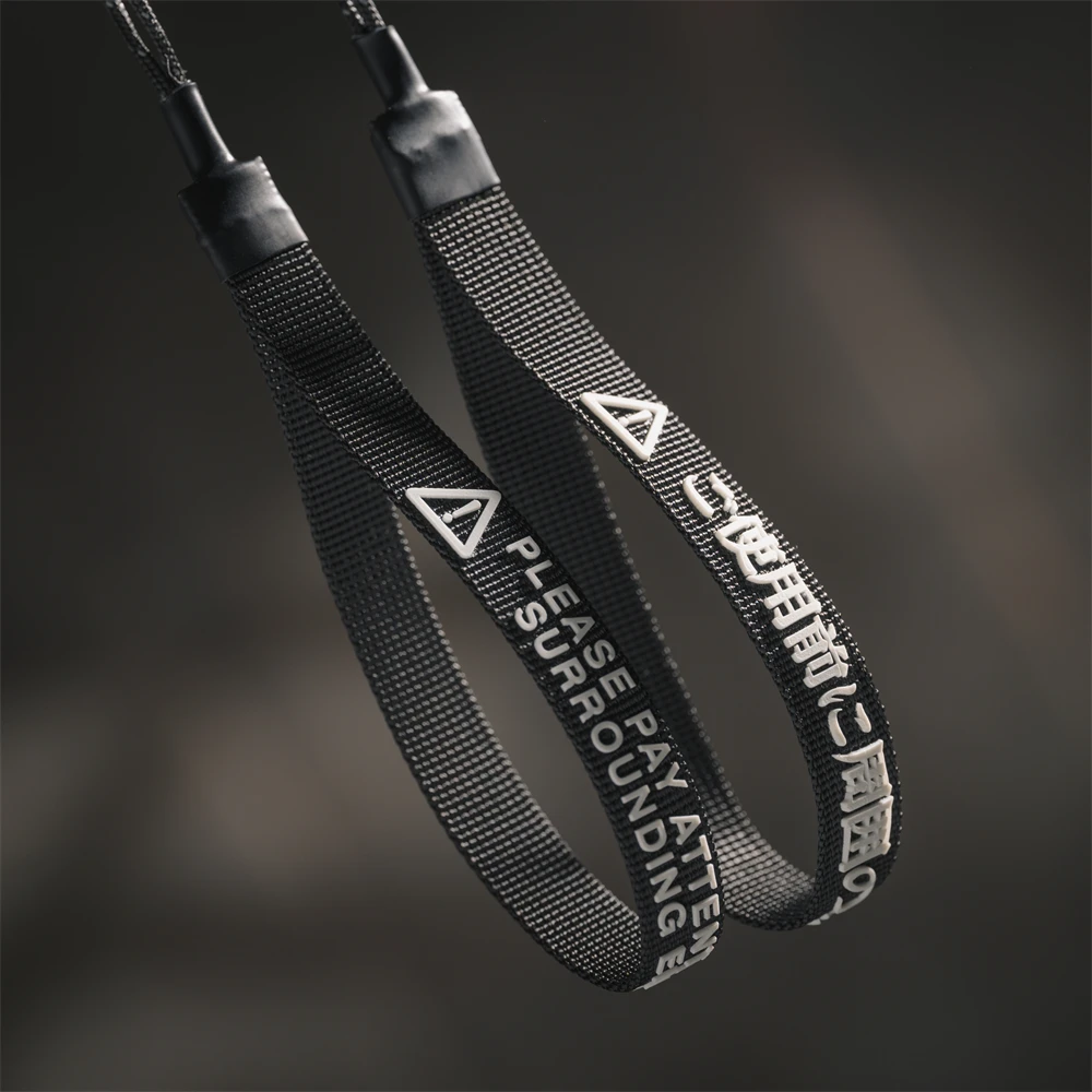 Correa de seguridad de advertencia luminosa, tirador de cremallera de cuerda para mochila, correas noctilucentes decorativas, 2 uds. - imagen 3