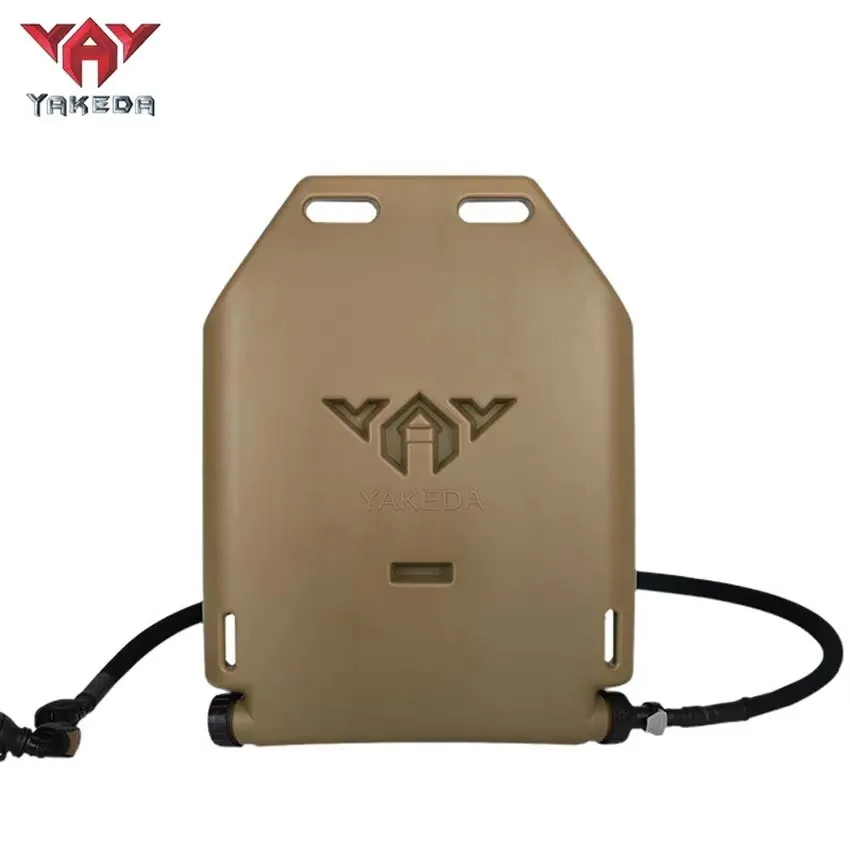 YAKEDA Botella de agua de 1,75 L, hidratación con tubo, hervidor multifuncional, forro de chaleco, bolsa de agua de calidad alimentaria EVA - imagen 3