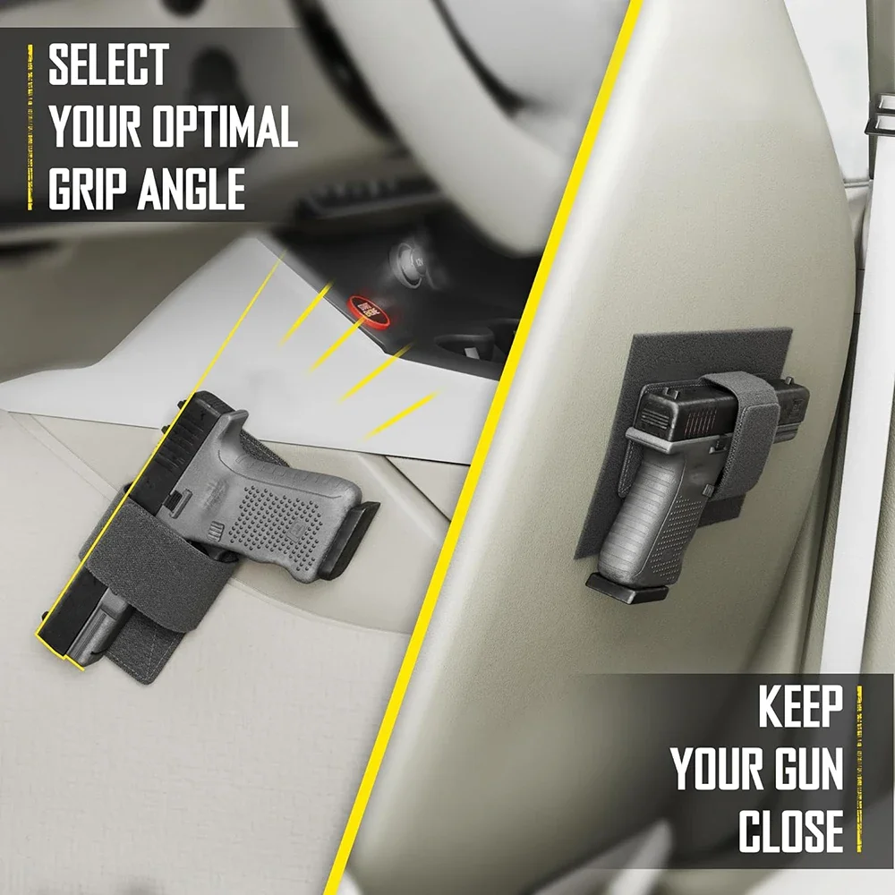 Funda Universal para pistola, funda para pistola de transporte oculto, bolsa para pistola de dibujo rápido, funda Glock para riñonera, mochila, soporte para chaleco - imagen 5