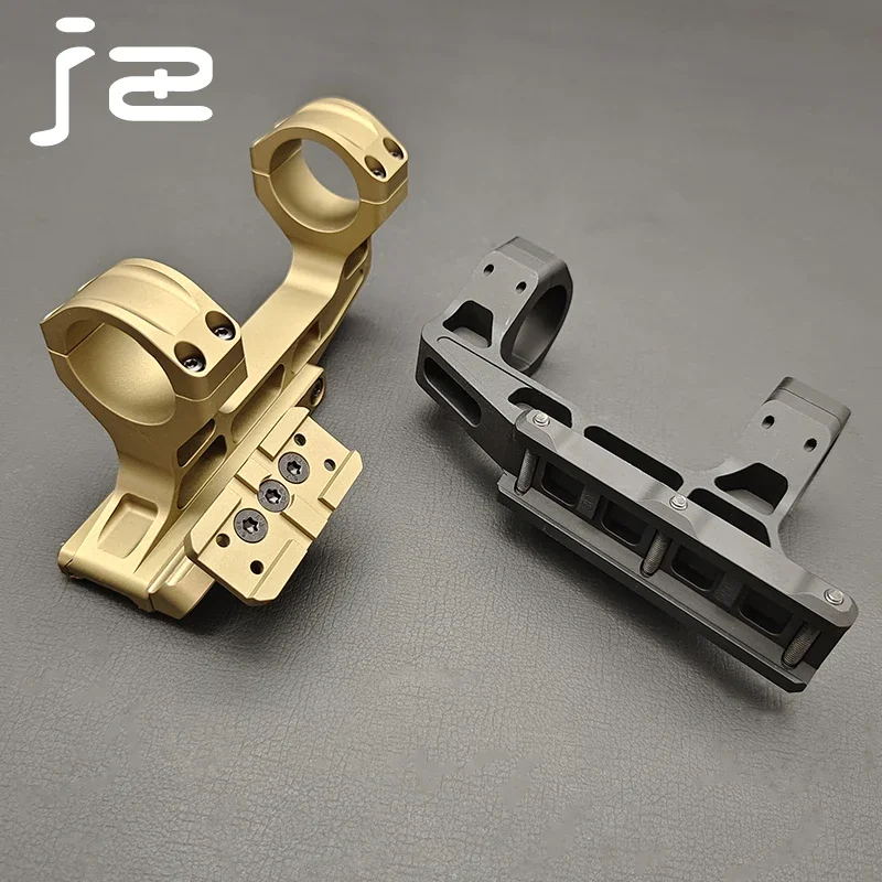 Accesorio para armas tácticas de caza Airsoft, soporte de elevación para mira de pistola, montaje de alcance rápido, montaje LPVO RM compatible con riel de 20mm - imagen 3
