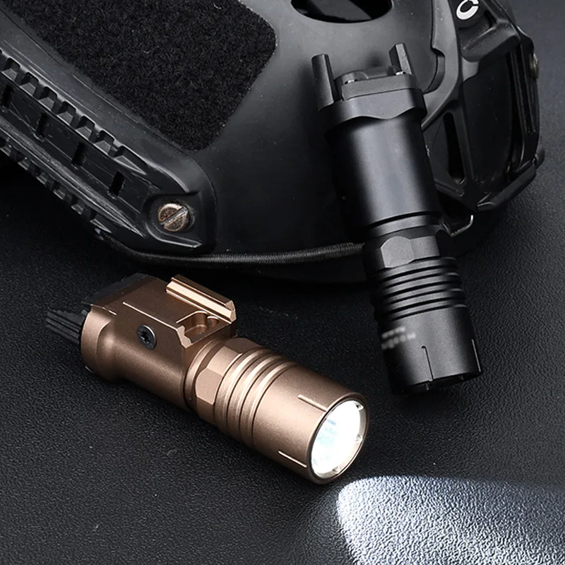 WADSN-linterna de pistola de PL350-PLHv2, luces de explorador de caza Airsoft, batería 18350, pistola táctica Softair, luz apta para riel de 20mm - imagen 3