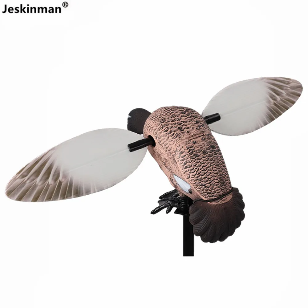 Pato salvaje de movimiento realista, mallard con señuelo magnético para caza, decoración de animales falsos para jardín de Hotel, herramientas de caza a prueba de sol - imagen 3