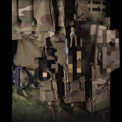 Clip magnético elástico MOLLE extracción rápida bolsa portador placa