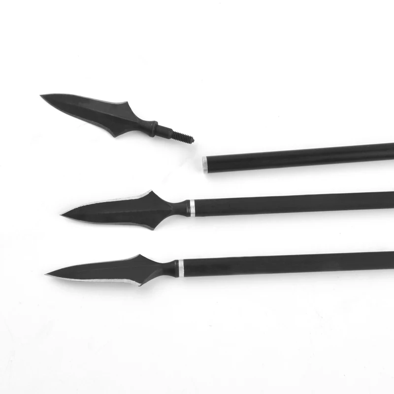 Punta de flecha de caza de 6/12 uds, tiro con arco, puntas anchas tradicionales, 200gr, accesorios de flecha de objetivo de arco compuesto para tiro recurvo - imagen 5