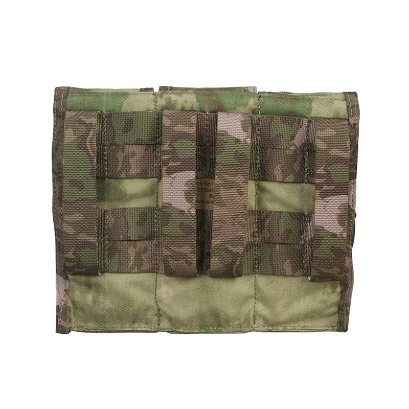 Emersongear, bolsa táctica con solapa Triple para revistas, bolsa de almacenamiento para Mag, Molle, caza, Airsoft, senderismo, combate al aire libre, AFG EM6365 - imagen 2