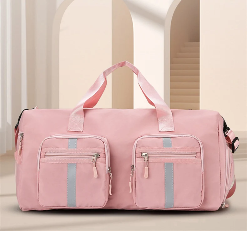 Bolsillo para zapatos y compartimentos de organización