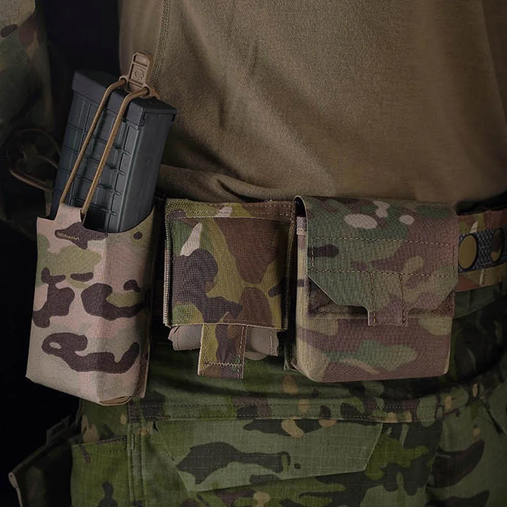 Bolsa de utilidad MOLLE multiusos, bolsa táctica Micro GP, bolsa de herramientas varios para exteriores, paquete de emergencia para acampar en bicicleta - imagen 5