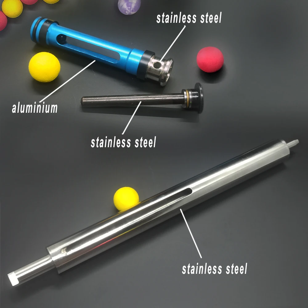 Cilindro de encendido para serie VSR10 Tokyo Marui VSR-10, piezas mejoradas, elemento de actualización neumático, pistón de precisión de 90 ° y 45 °, bricolaje - imagen 5