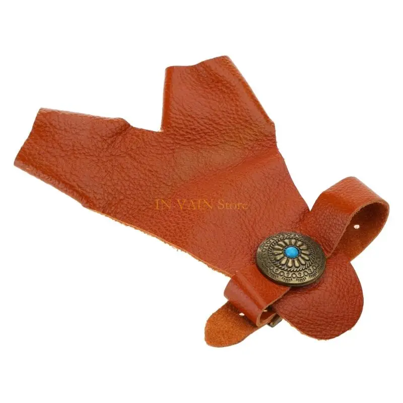 Protector mano M5TC piel sintética para arco recurvo - imagen 4