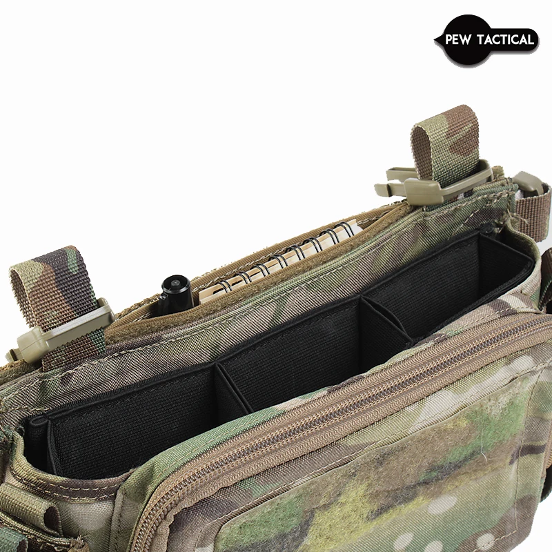 PEW TACTICAL D3CRM Chest Rig ADMIN SLEEVE, Zheng, estilo estratégico, Airsoft, UA13 - imagen 4