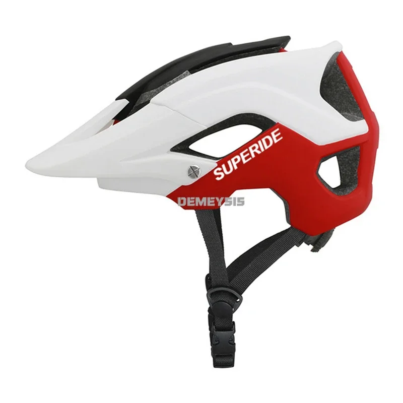 Casco de bicicleta moldeado integralmente para hombres y mujeres DH, cascos protectores para montar en bicicleta de montaña y carretera, casco de seguridad ultraligero para ciclismo - imagen 3