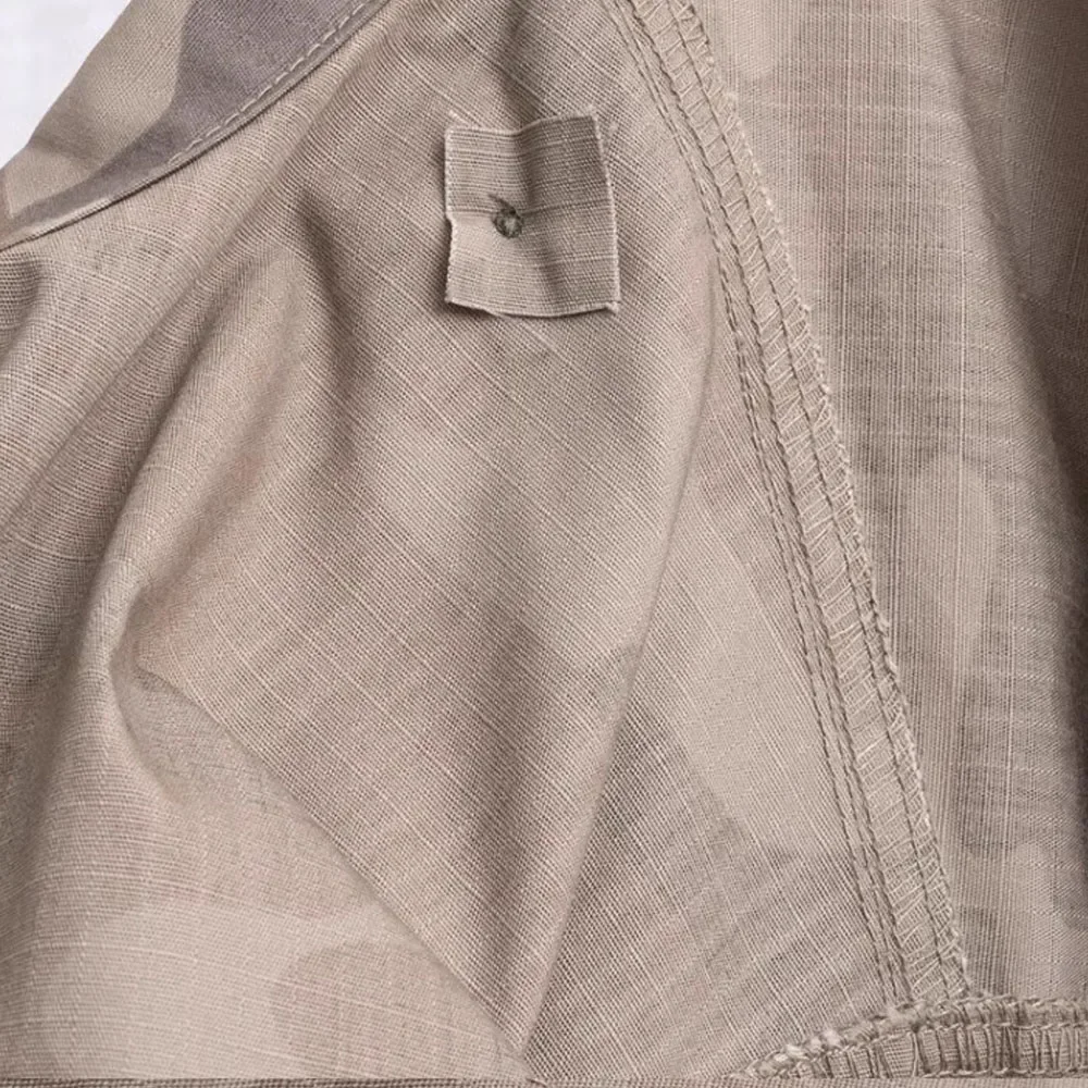 Chaqueta de entrenamiento Vintage para hombre, para protección infrarroja, entrenamiento recreativo, deportes, abrigo suelto, abrigo especial de soldado - imagen 5