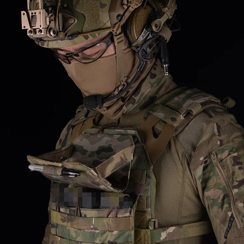 Bolsa de teléfono móvil para acampar, accesorios de Paintball CS, sistema Molle, equipo deportivo al aire libre, almacenamiento de anillo elástico - imagen 2