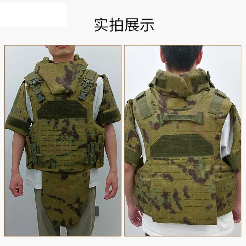 Chaleco táctico totalmente protector, multifuncional, transpirable, desmontable, Molle, a prueba de balas, traje de entrenamiento, nuevo - imagen 2