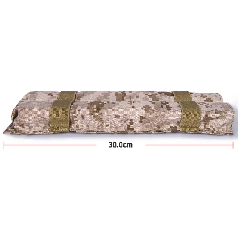 Bolsa de carga de tapa doble C4 con tira táctica, Kit de herramientas de tira de 30cm de largo, bolsa de accesorios multiusos MOLLE G006 - imagen 2
