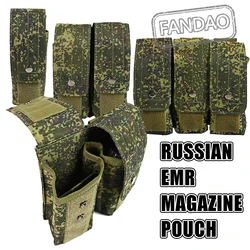 Portacargadores táctico EMR verde ruso para cargadores 7,62mm