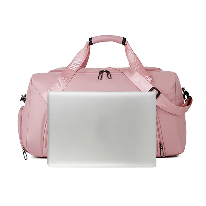 Bolsa táctica para gimnasio con compartimento seco y mojado