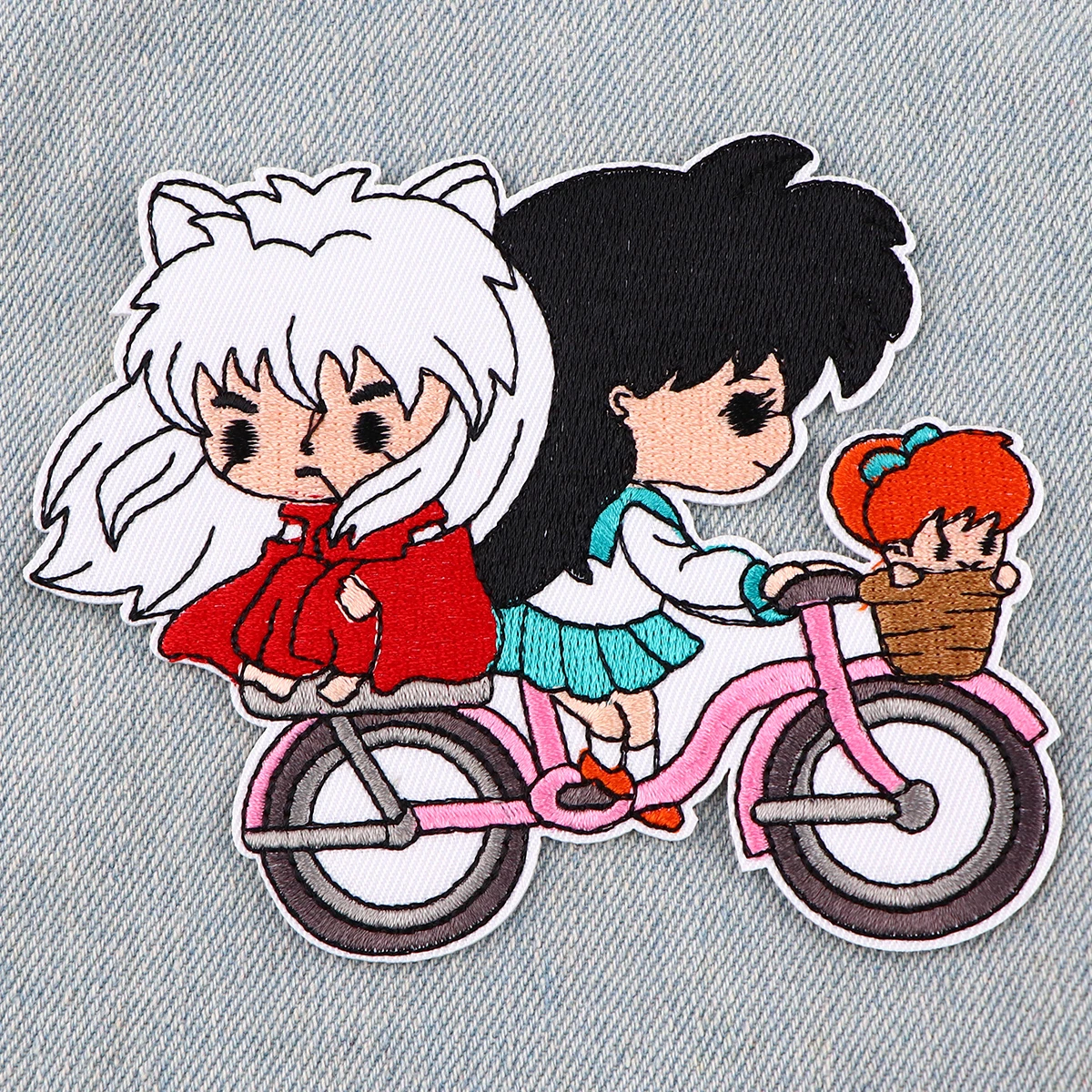 Parches de Anime japonés, parches para planchar para ropa, parches DIY, apliques bordados, parche para insignia de chaqueta - imagen 2