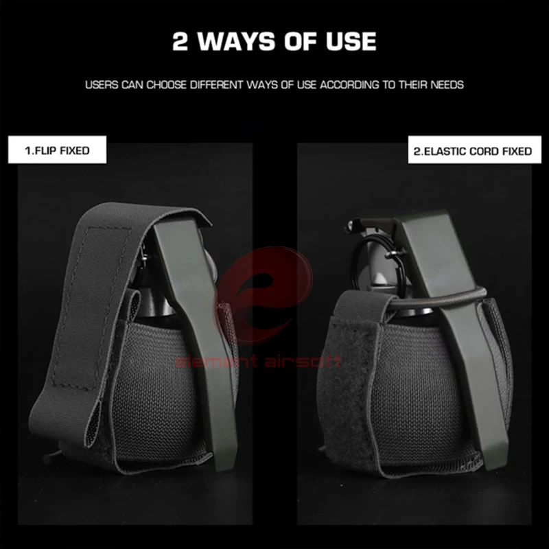 WOSPORT-bolsa táctica universal multifunción para granada, equipo táctico médico táctico - imagen 3