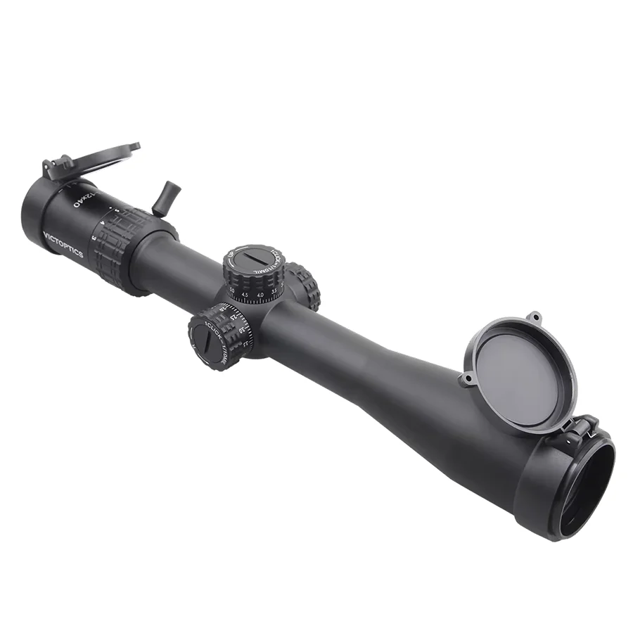 Victoptics-mira telescópica Sfp de 3-12x40 con rueda lateral de parallax grande para pistola de aire y.22 Lr Rimfire, Etc., reposabrazos para tiro y caza - imagen 3