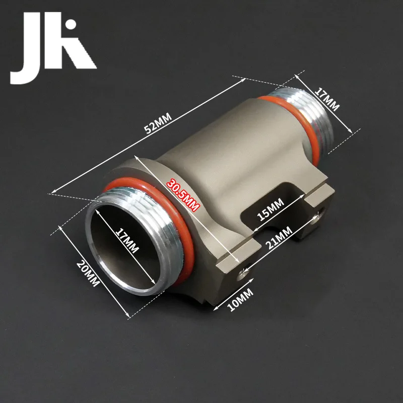 Linterna táctica, nuevo cuerpo principal adecuado para la serie M300 M600, cuerpo de linterna, aleación de aluminio, accesorios para pistola de caza al aire libre - imagen 5