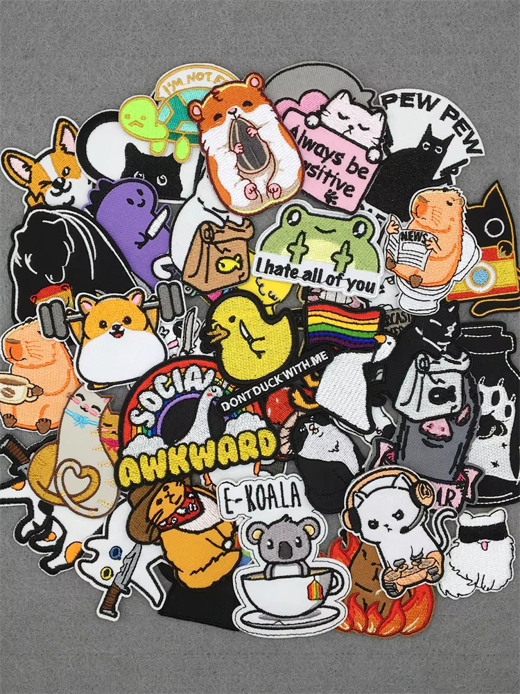 Parche bordado termoadhesivo animales – Insignia para coser o planchar - imagen 2