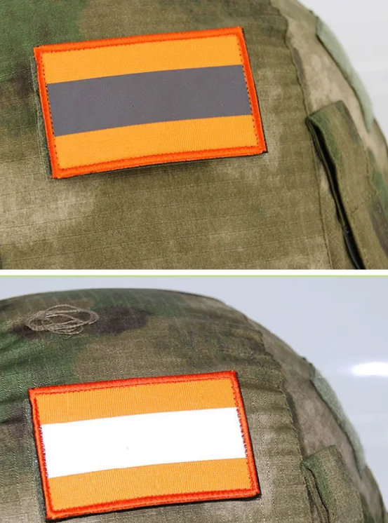 SMTP E729 insignia de moral de ventilador del ejército ruso, parche de reconocimiento reflectante de color de las Fuerzas Especiales Rusas, parche ruso fsb - imagen 5