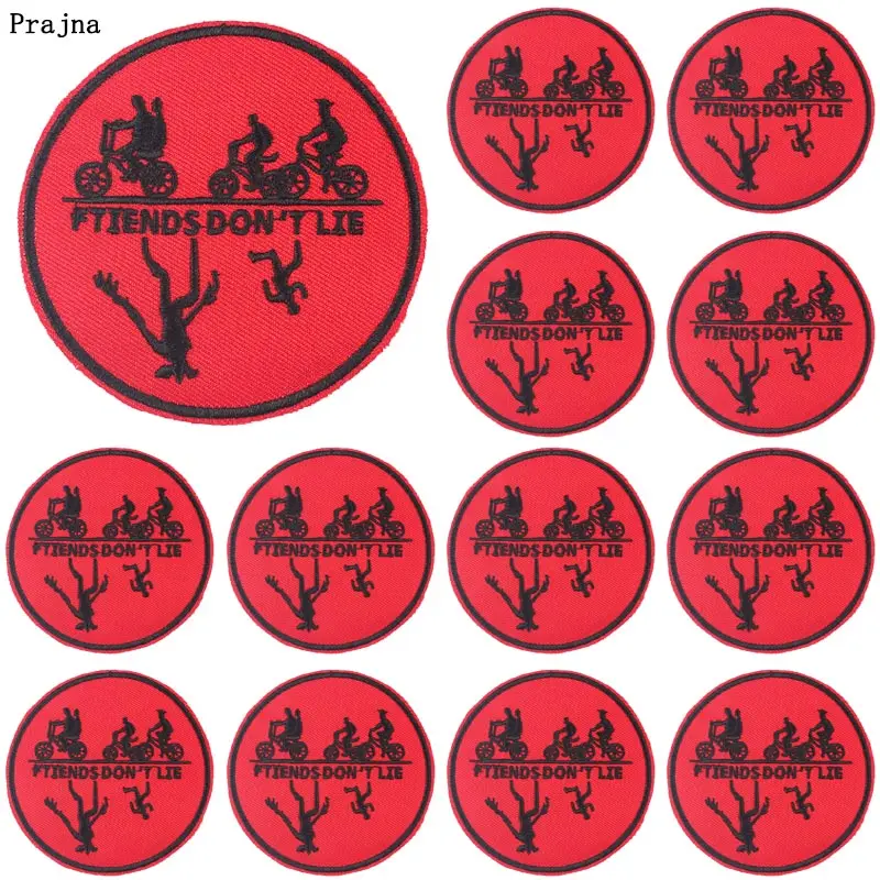 Parche de película de terror Punk, parches bordados termoadhesivos para ropa, pegatinas para coser, 10 unids/lote - imagen 5