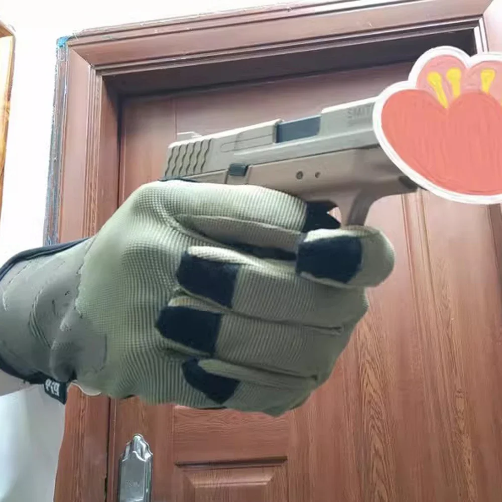 Guantes tácticos de tiro con pantalla táctil, guantes de luz para montar, nuevo cerdo - imagen 4