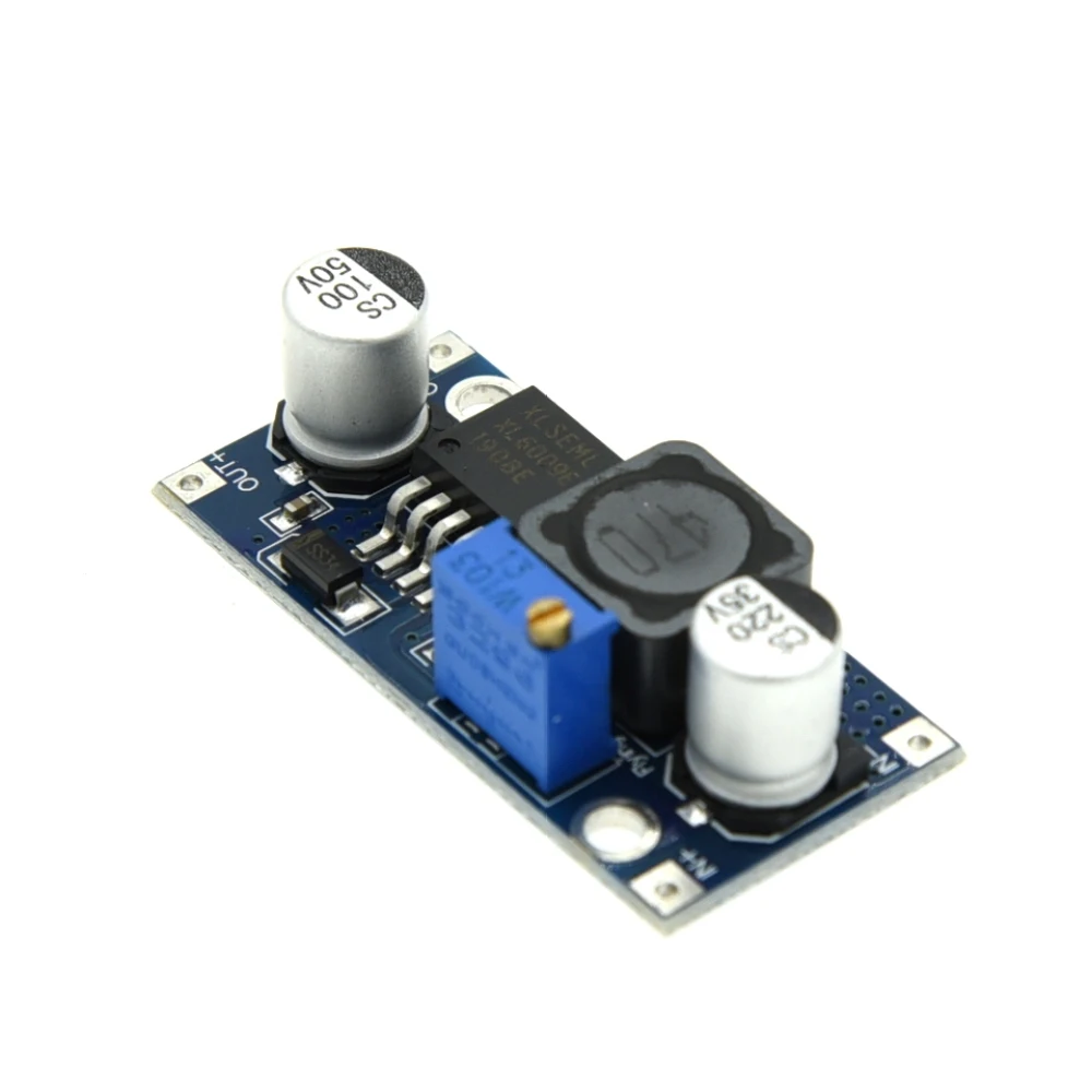 1-10 Uds XL6009 4A convertidor de refuerzo ajustable 15W 5-32V a 5-50V DC-DC módulo de fuente de alimentación LM2577 módulo elevador - imagen 2
