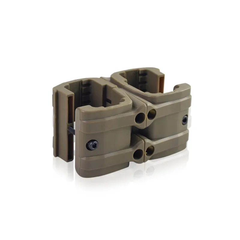 Acoplador táctico de doble Rifle MP7, conector paralelo de revista Airsoft, pistola de Clip Maglink, accesorios militares de caza - imagen 3
