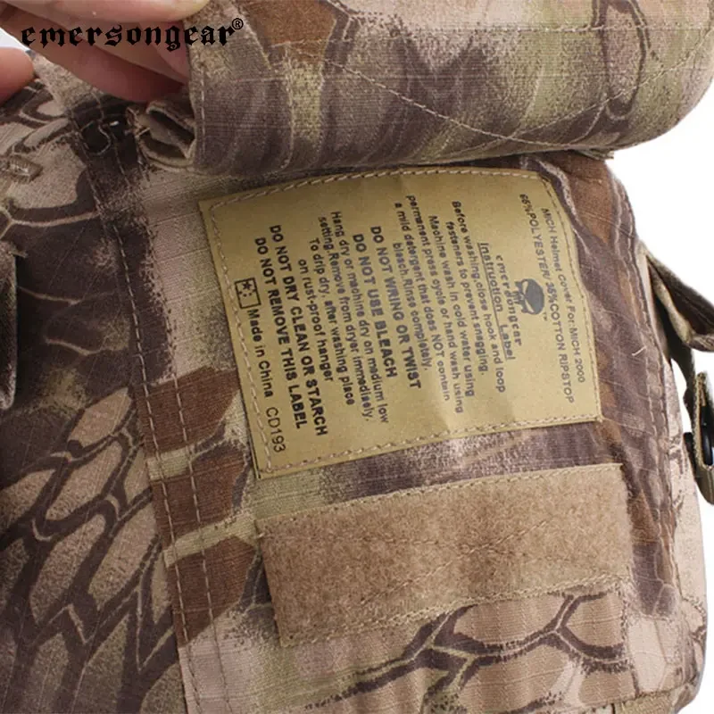 Emersongear-funda táctica para casco Gen.2, tela protectora para MICH 2000 2001 2002, Airsoft, tiro al aire libre, caza, combate, HLD - imagen 5