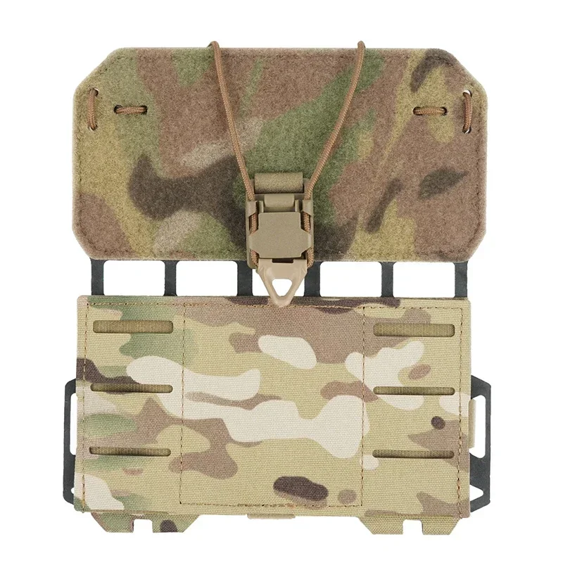 DMgear Bolsa de pecho táctica universal con placa de montaje para teléfono móvil 2.0