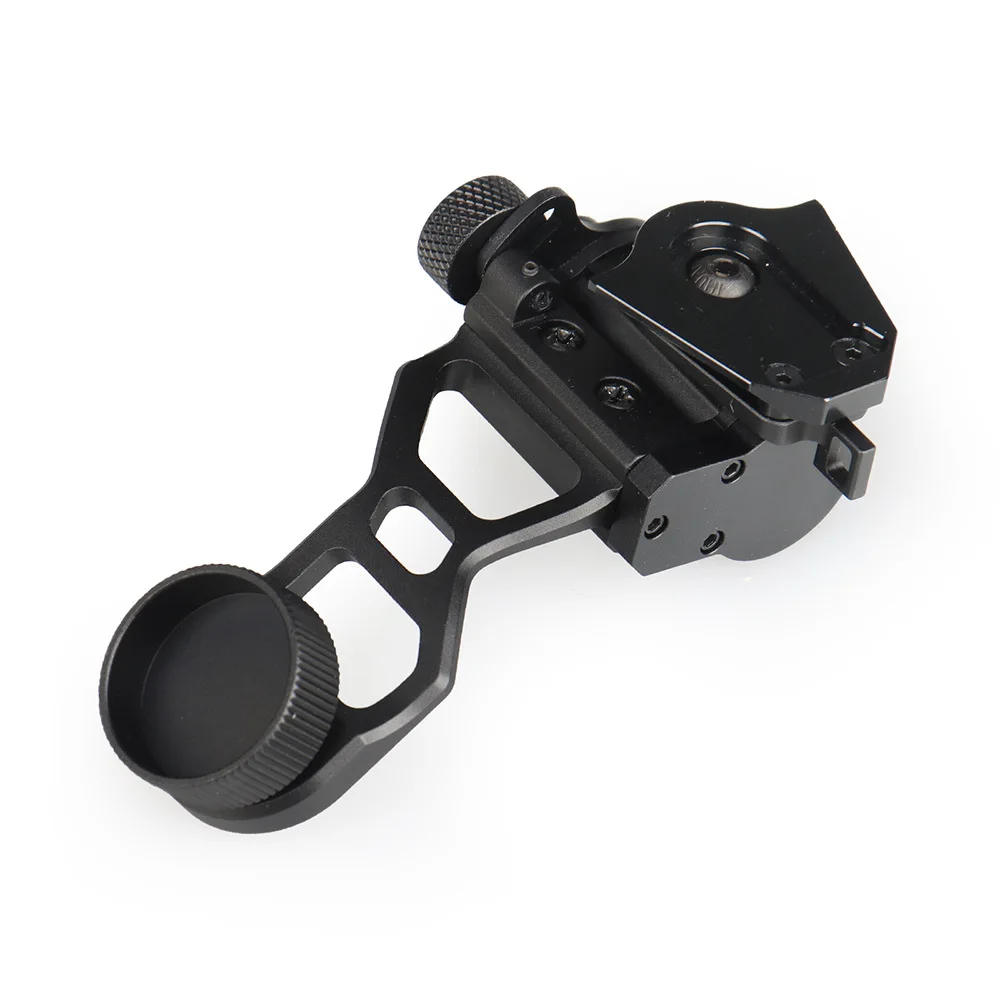 PVS-14 al aire libre de segunda generación, soporte de aleación de aluminio para casco, instrumento de visión nocturna, brazo Curvo - imagen 4