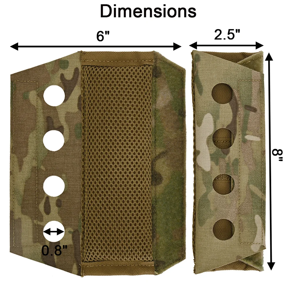 Ferro Concepts-hombrera para FCPC FCSK JPC SS TMC, chaleco táctico, portador de placa Molle, accesorios de caza - imagen 3