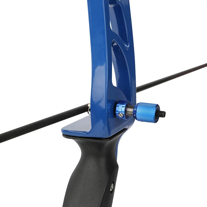 Cojín de apoyo de flecha recurvo para tiro con arco, émbolo de aleación de aluminio, tiro al aire libre, accesorios para objetivo de caza, mano izquierda y derecha - imagen 5