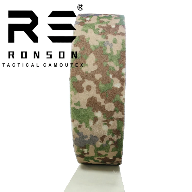 Correas de bucle de camuflaje para todo terreno, superficie peluda, correa de mochila, cubierta de casco, accesorios de chaleco, punto alemán, 10cm - imagen 5