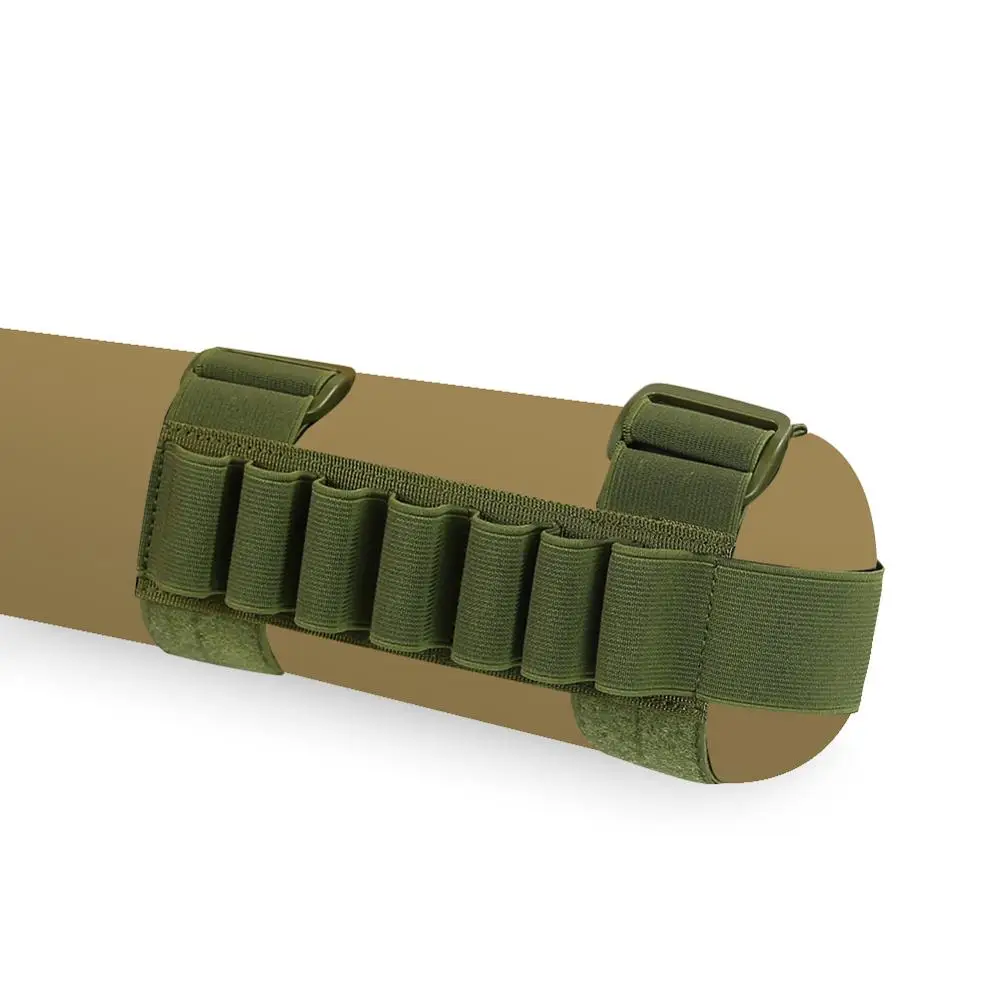 Botonadura de escopeta táctica, soporte de carcasa de caza, portador de munición, bolsa de cartucho duradero, calibre 7, 5, redondo, 12 - imagen 5