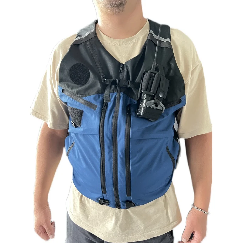 Chaleco de trabajo de la sociedad roja, equipo de rescate deportivo