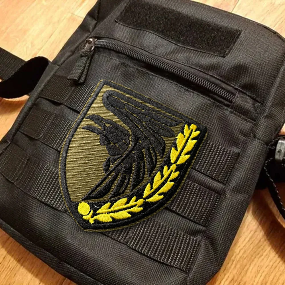 Parche táctico bordado emblema Ucrania con velcro para ropa - imagen 5