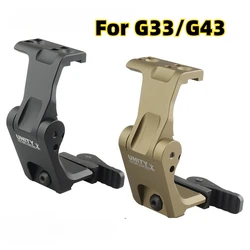 Soporte táctico G33/G43 para mira óptica, elevador de mira para miras holográficas de punto rojo 551, 552, 553, 558