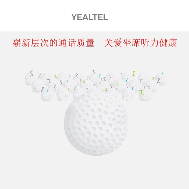 E600 está equipado con QD line, compatible con azimuth IP, auriculares para centro de llamadas telefónicas - imagen 5